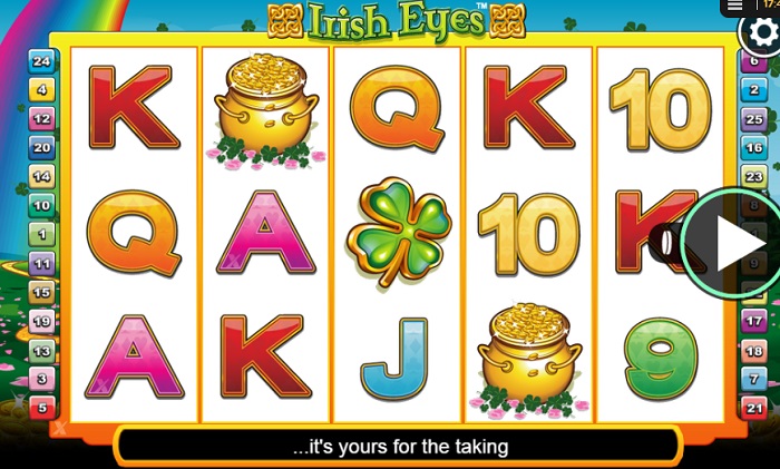 irish eyes gameplay