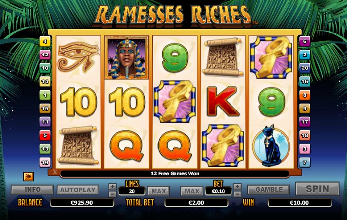ramesses riches gameplay