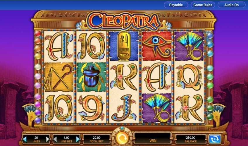 cleopatra gameplay logo