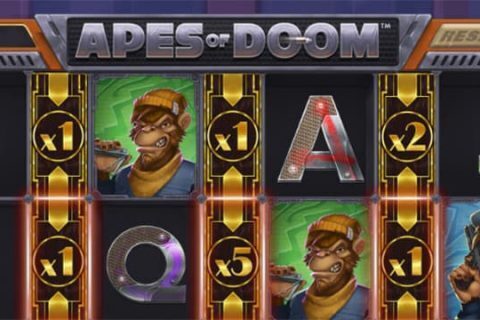 Apes of Doom of a new online pokie with the most misleading title ever. Do not let that put you off because it is a superb machine.